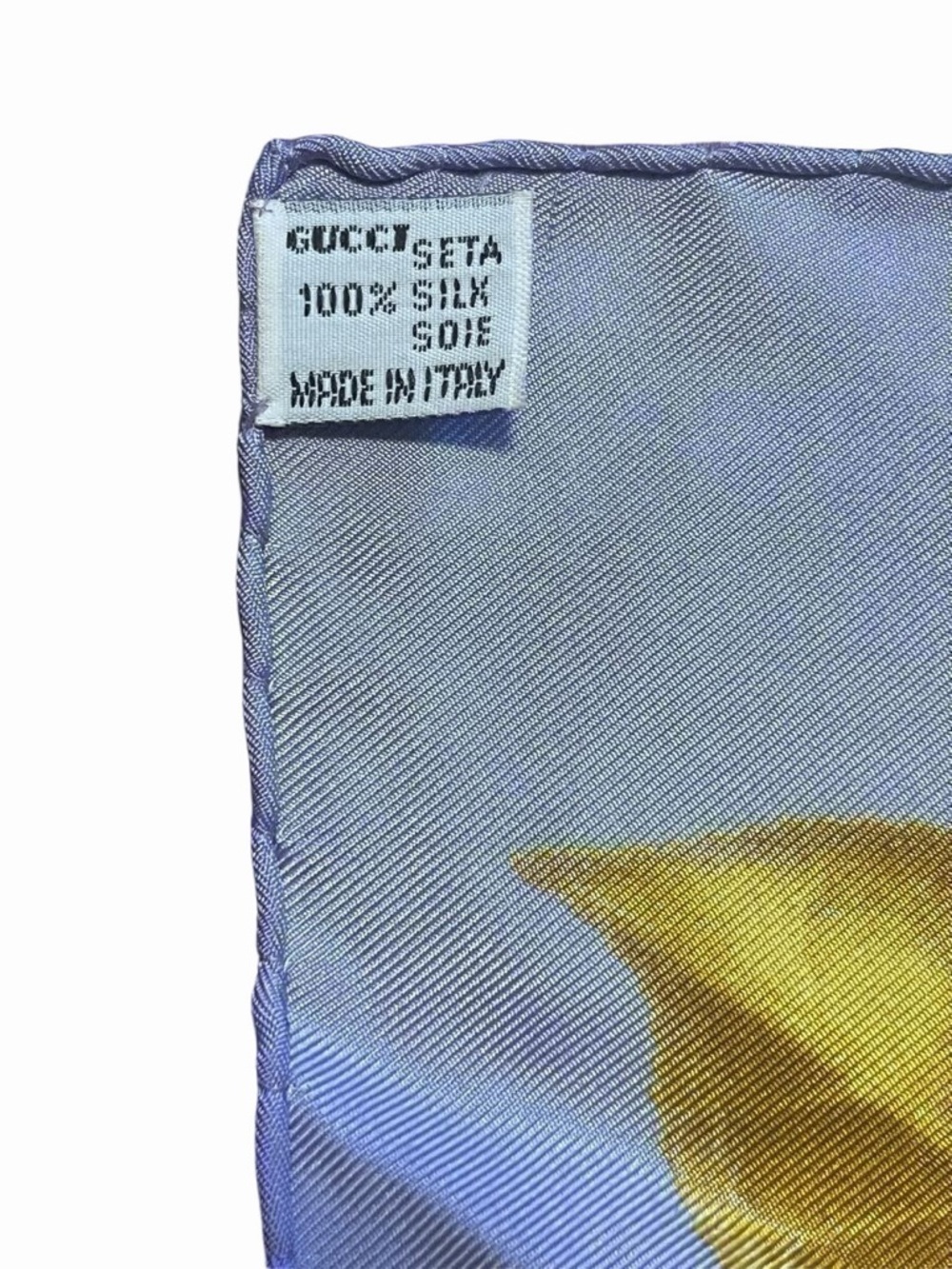 Rare Gucci Butterfly Silk Scarf - Picture 3 of 4